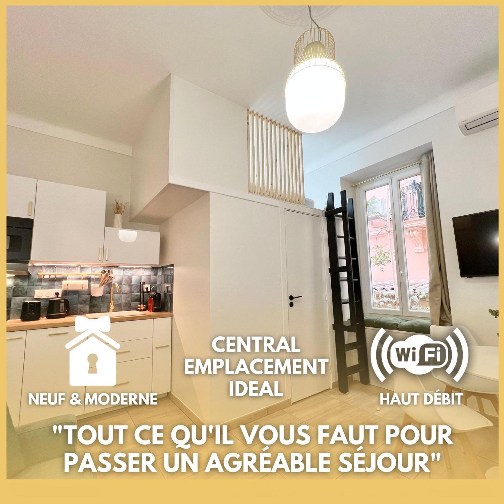 Appartement Neuf - Frontiere De Monaco - Clim - Wifi Cap-d'Ail