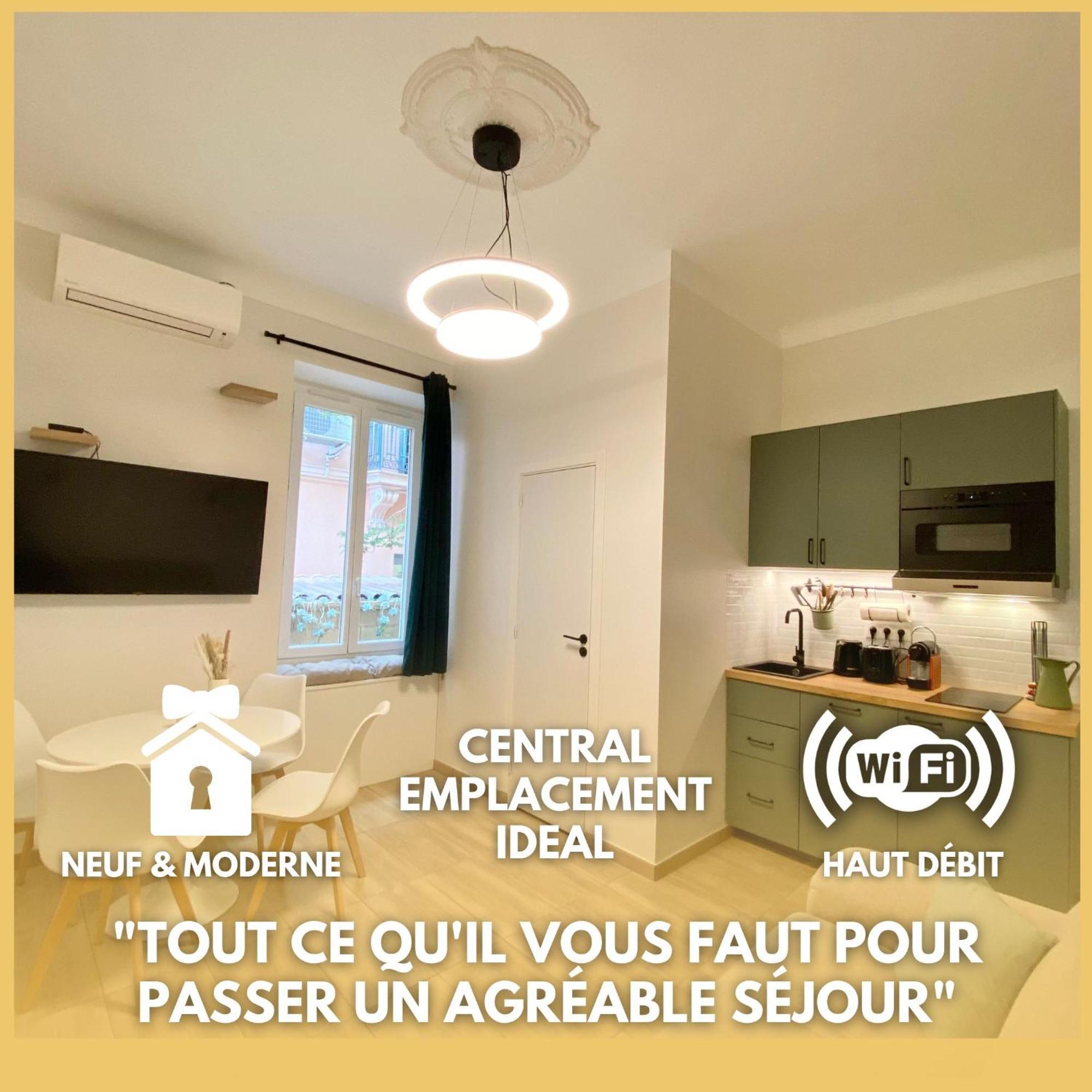 Neuf - Frontiere De Monaco - Clim - Wifi * Cap-d'Ail